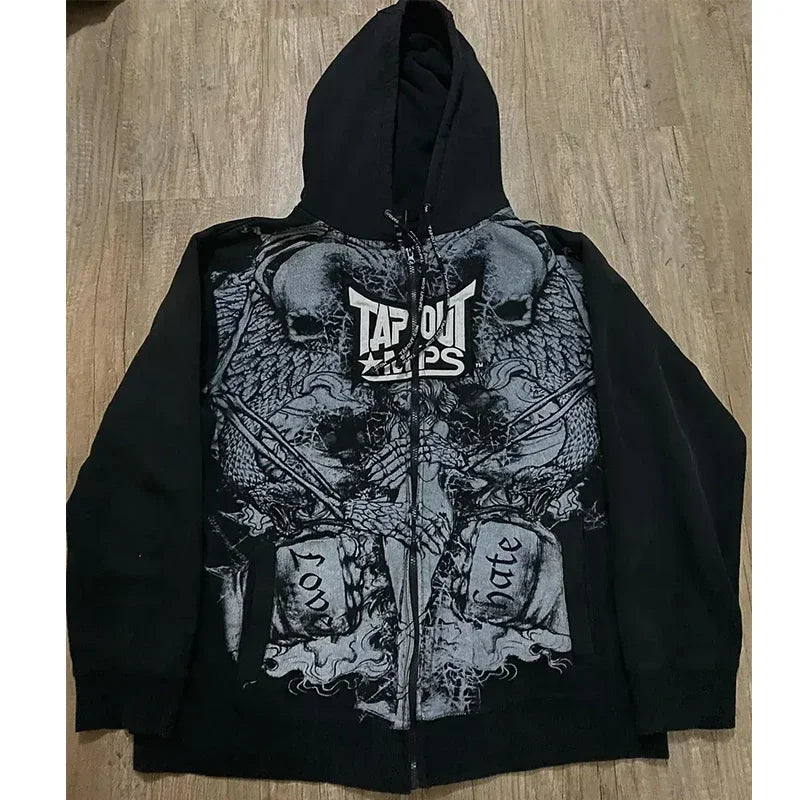 Fashionable Loose Plus Size Hoodie