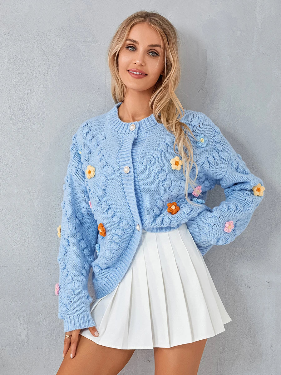 Leopard Print Button Cardigan