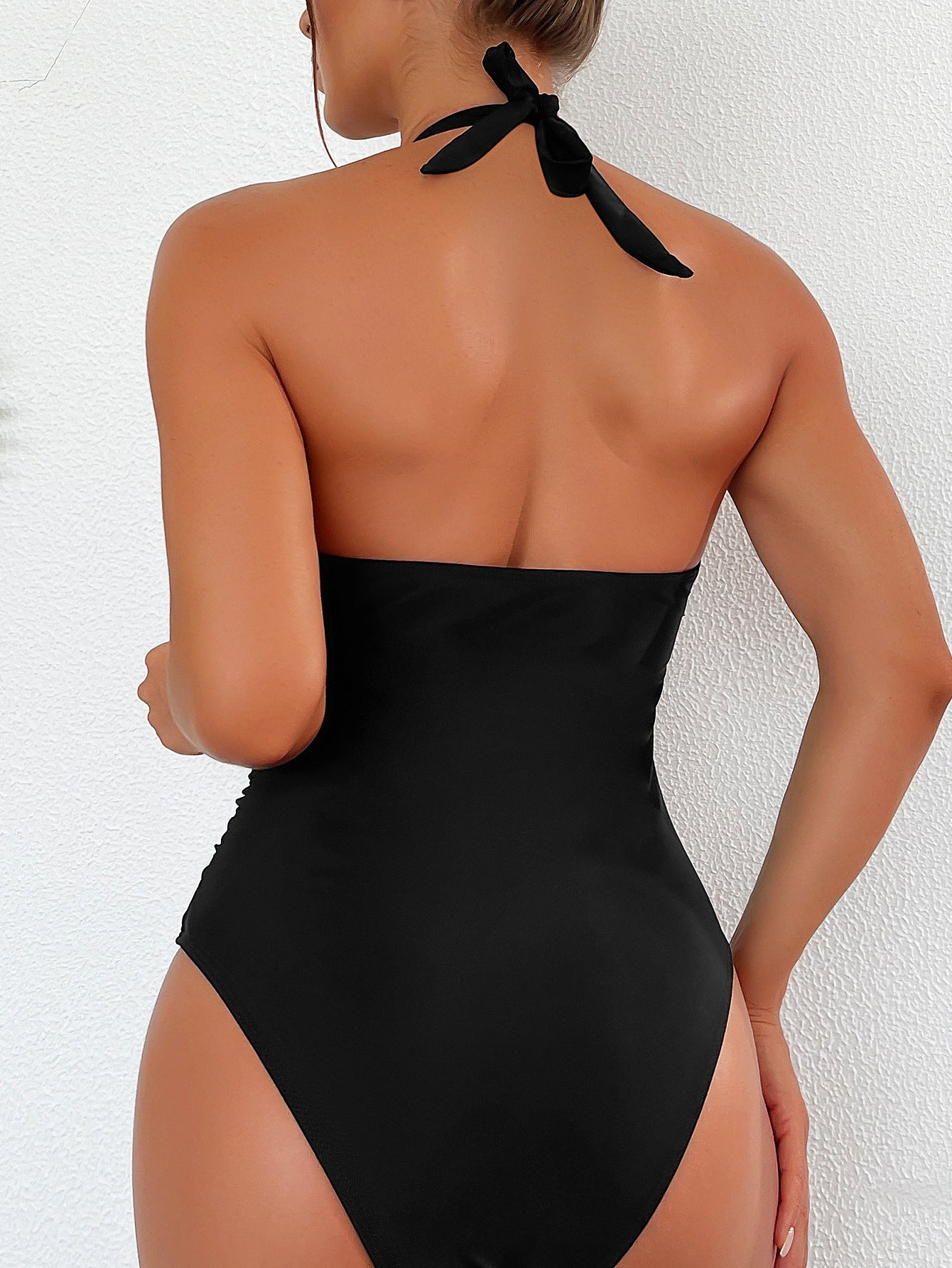 Stripe One Piece Swimsuit - Fashionpara