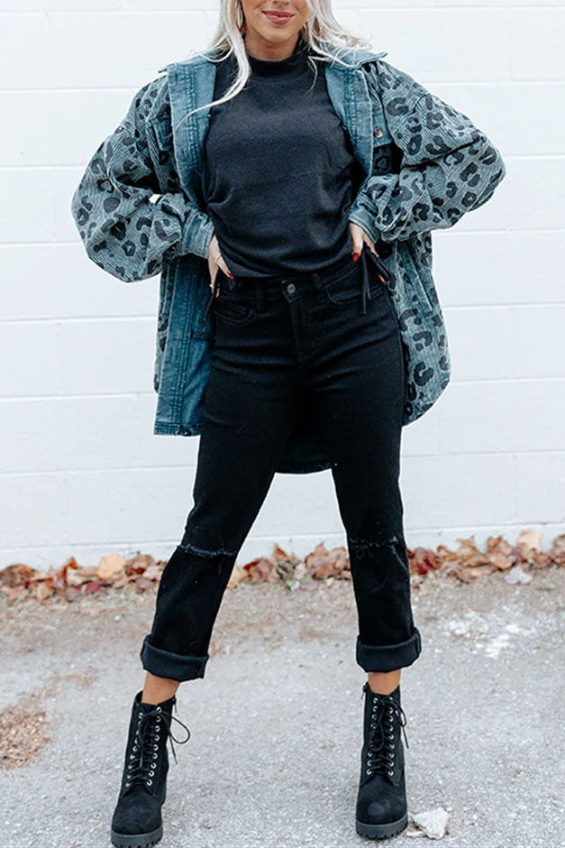 Stylish Bold Choices Leopard Print Coat for Trendsetters