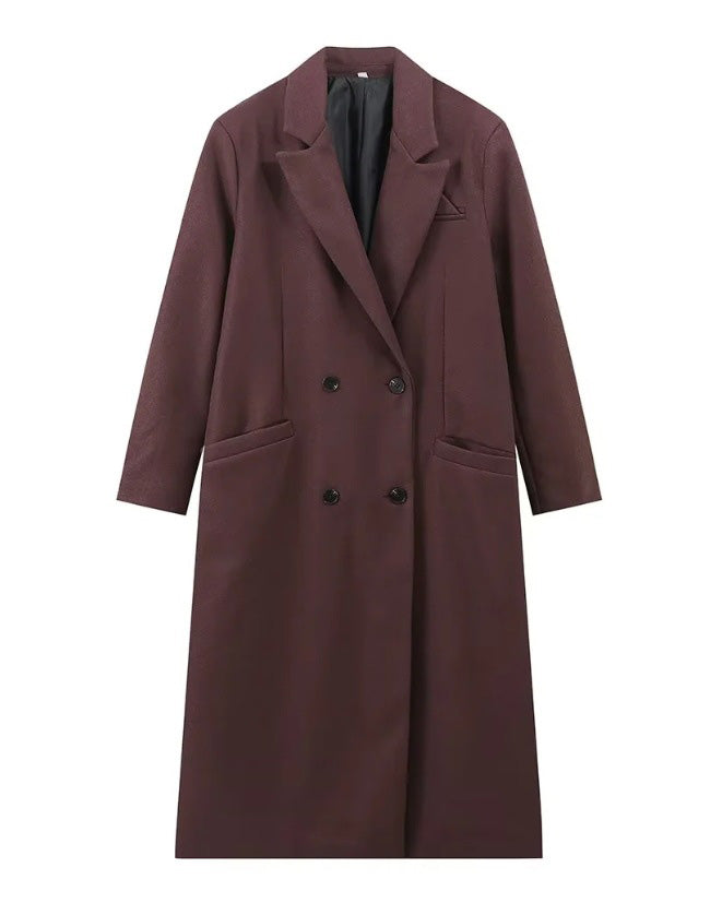 ShoptheCIC Double-Breasted Trench Coat for Timeless Style