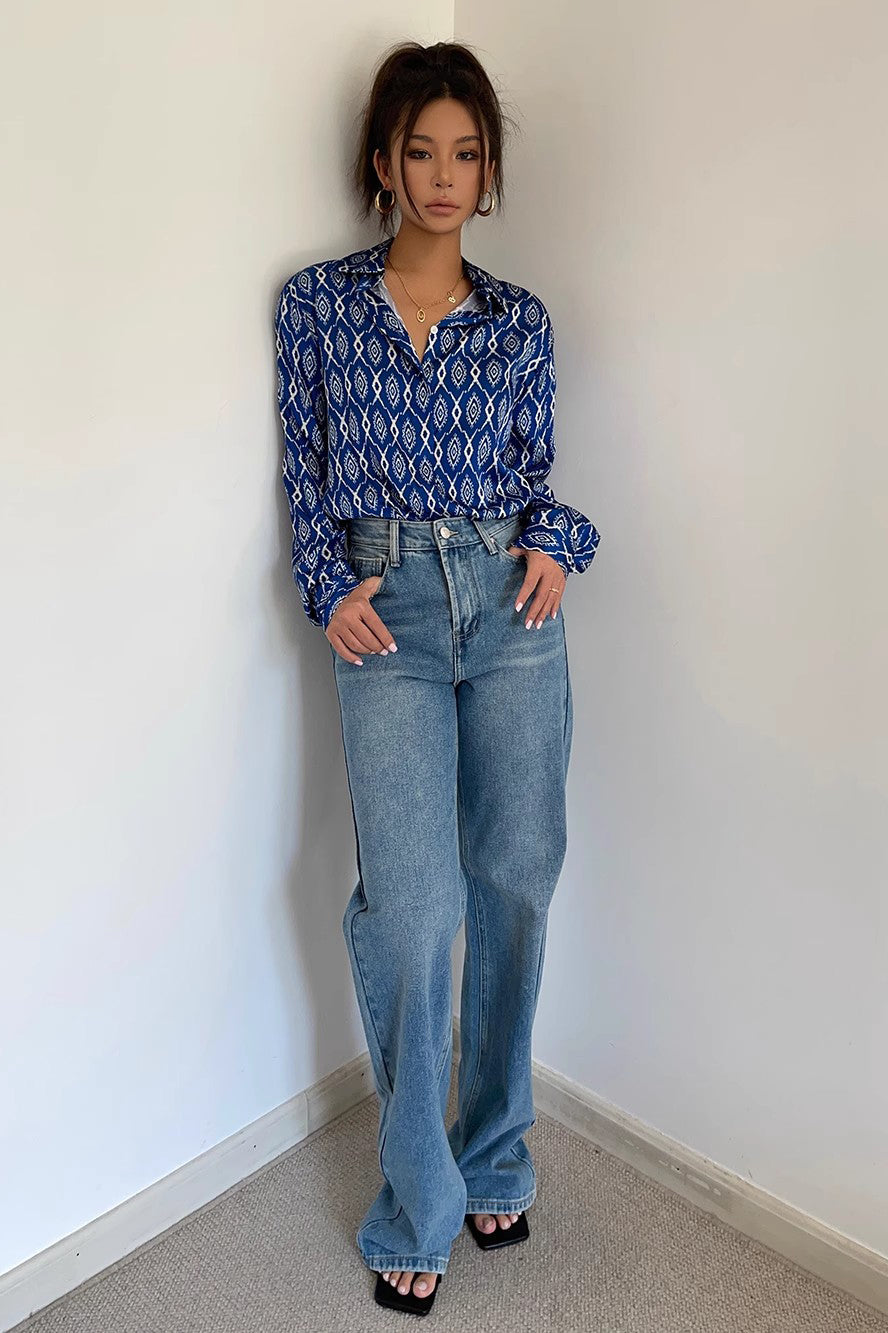 High Waist Buckle Detail