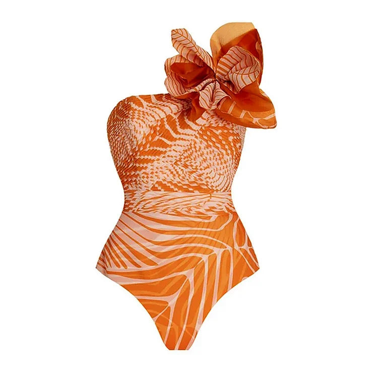 Florentine One piece - Orange - Fashionpara