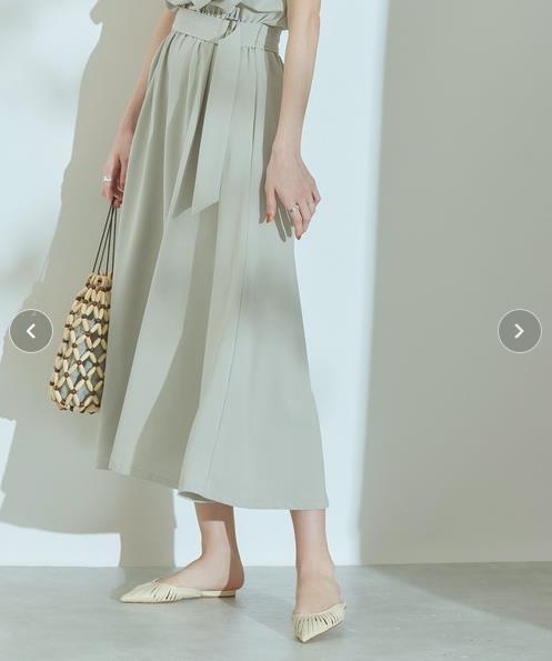 Short Sleeve Top & Tie Waist Skirt Two-Piece Set
