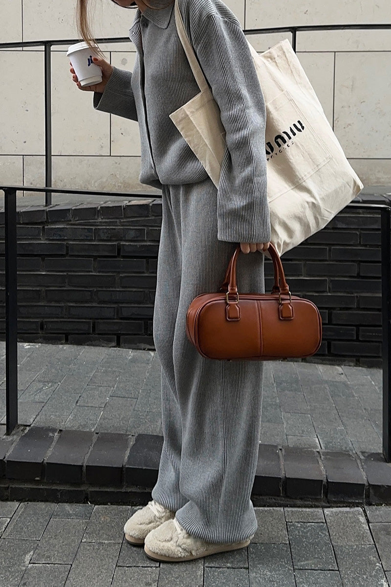 Edinburgh Royal Mile Elegant Knitted Coat and Trousers Set