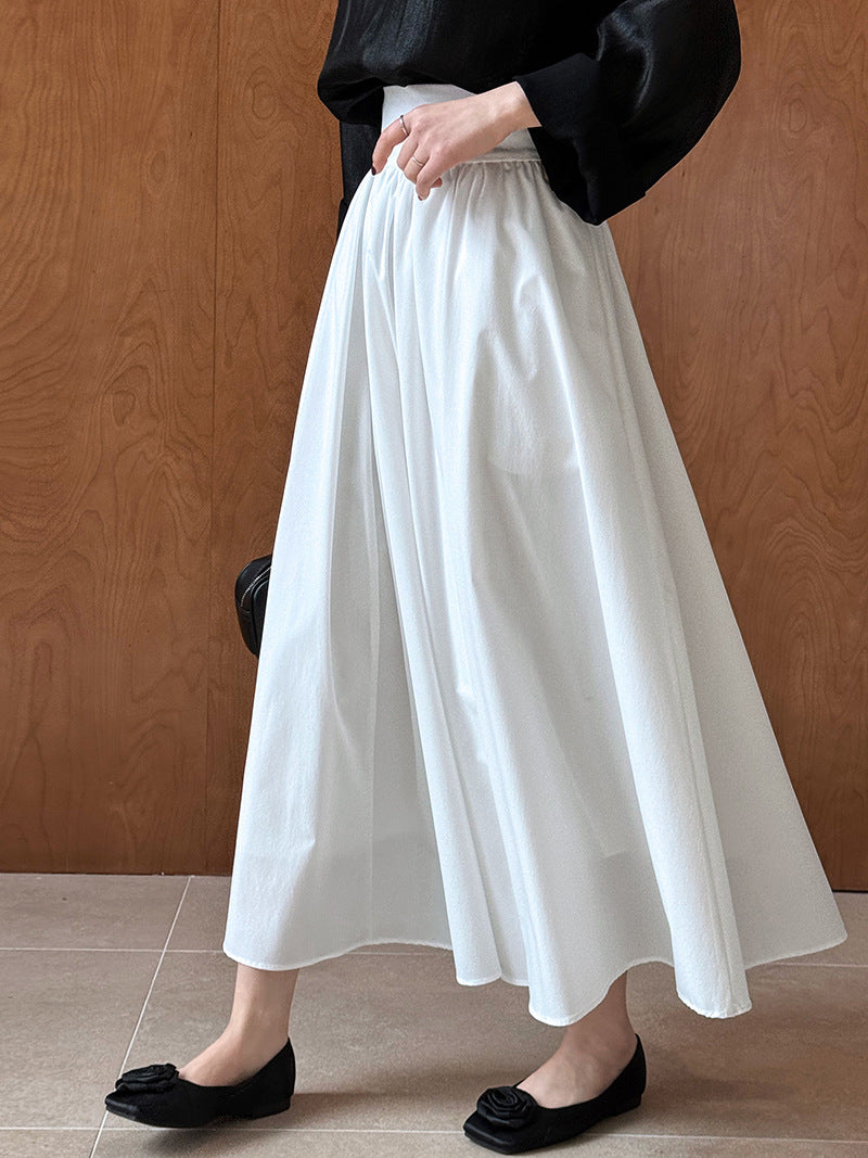 Vintage Flared A-line Pleated Skirt - Fashionpara