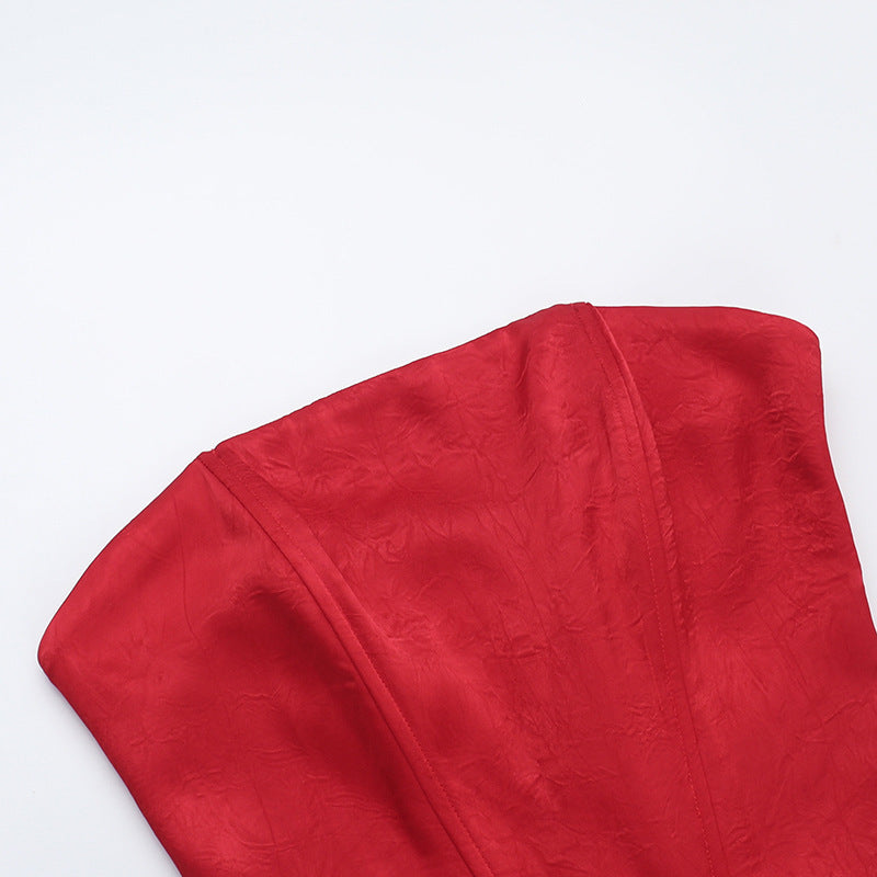 Tess Maxi Dress - Red