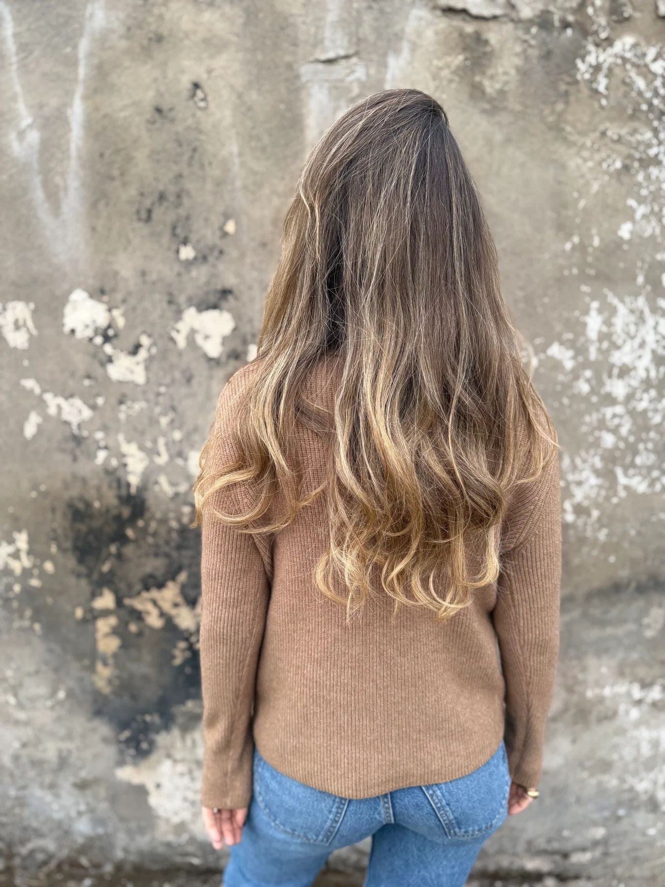 ShoptheCIC Loose Cropped Button Lapel Sweater Jacket