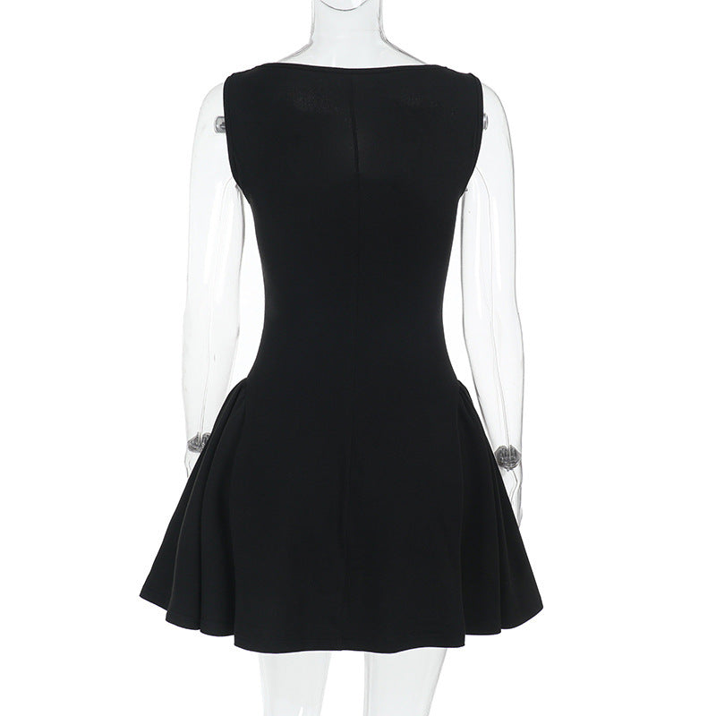 Viola Mini Dress - Black