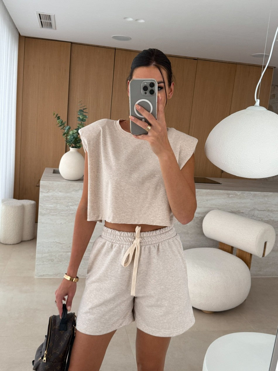 Beaver Co-Ord Set - Apricot