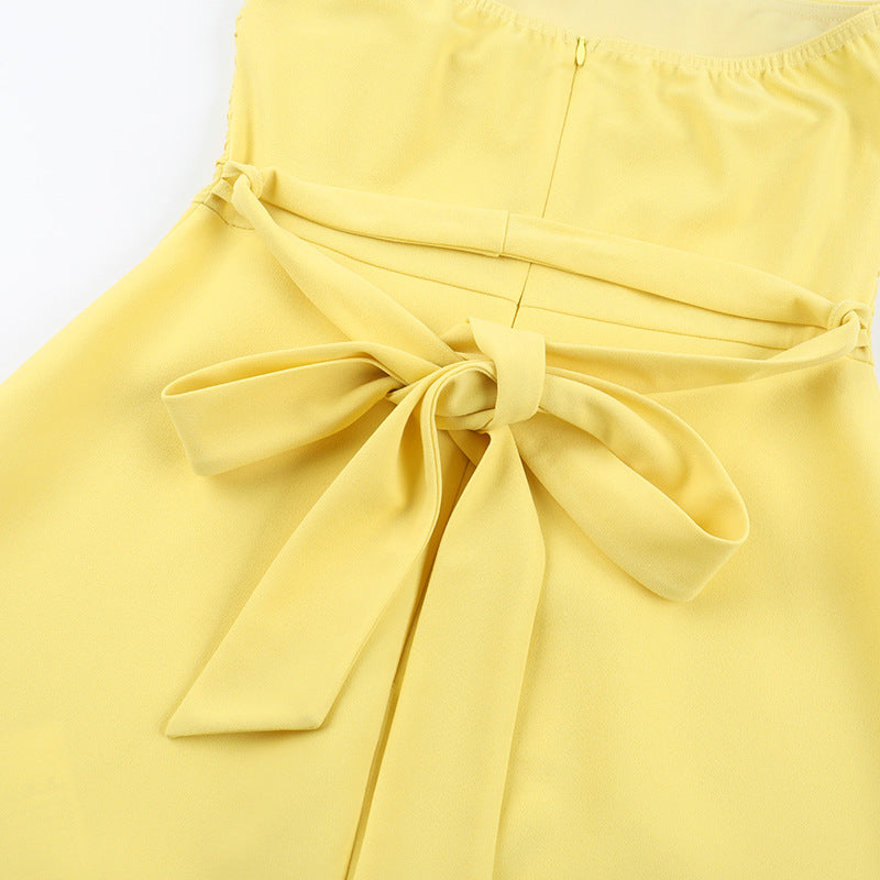 Strapless Ruched Full-Skirt Fit-and-Flare Mini Dress 15