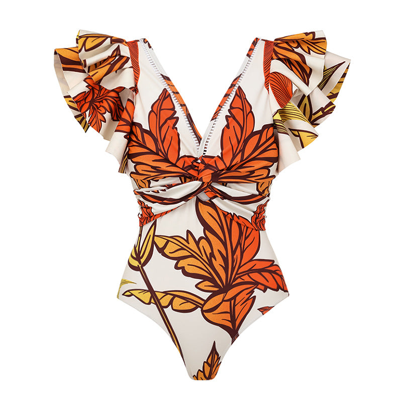 Autumn Dream Swimsuit - White