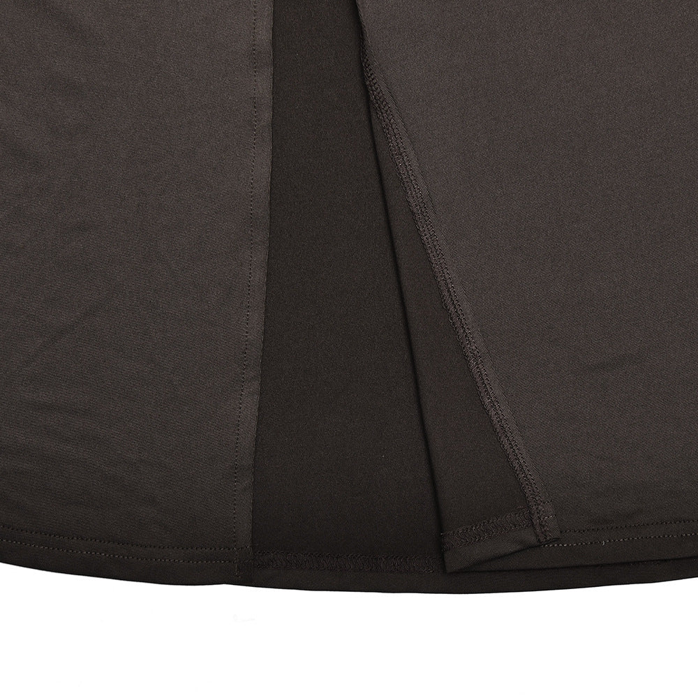 Elara Maxi Dress- Brown