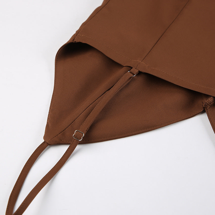 Freya Co-Ord Set - Brown