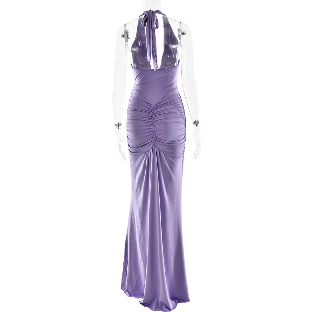 Aster Maxi Dress - Purple