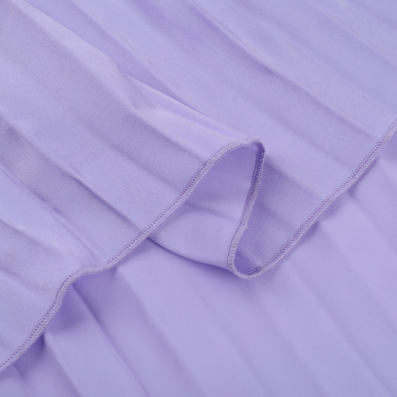 Wisteria Midi Dress - Purple