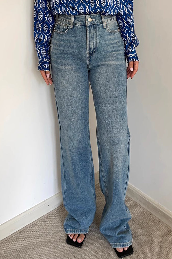 High Waist Buckle Detail