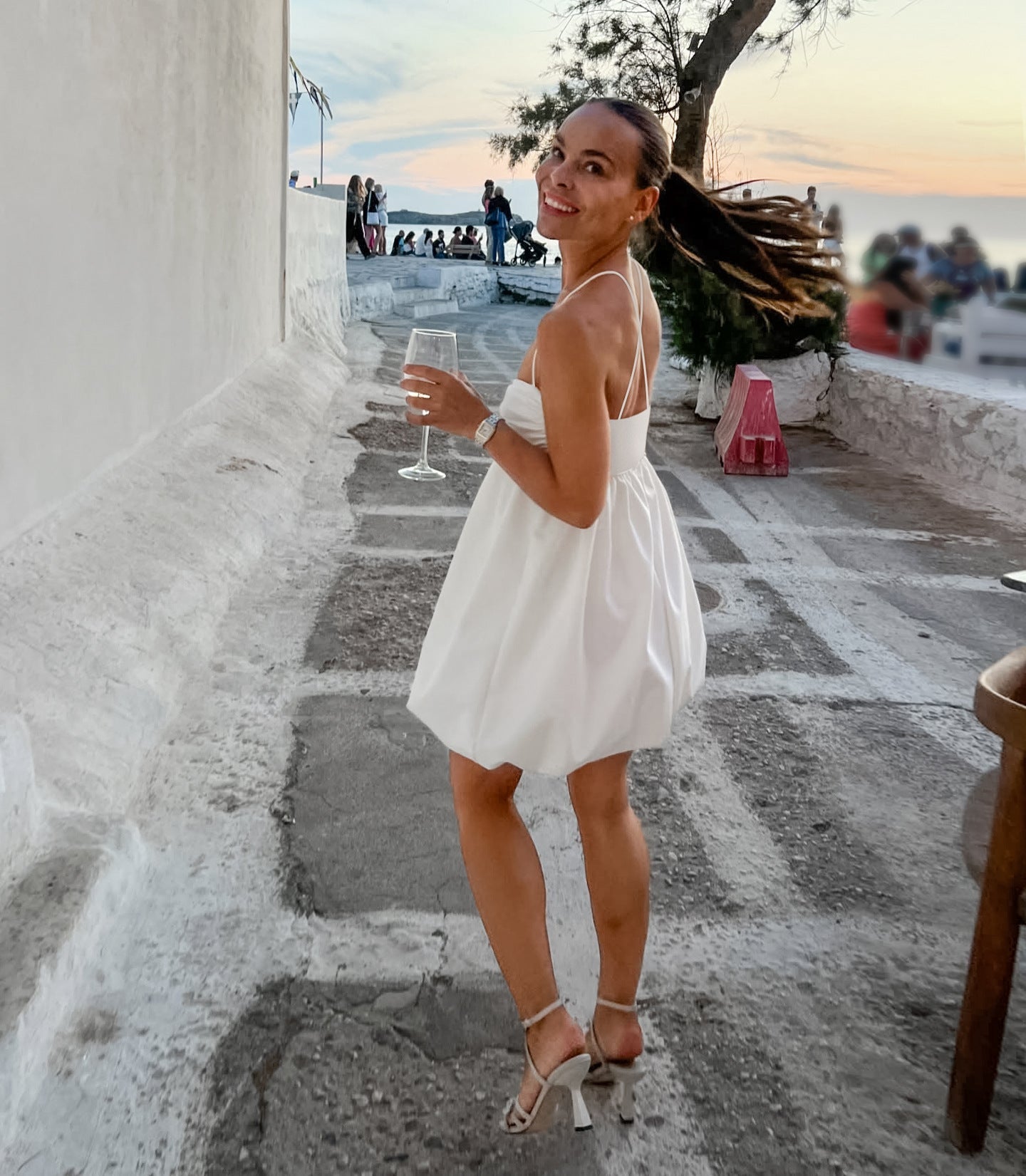 Morana Mini Dress - White