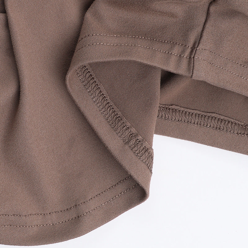 Mocha 2 piece Maxi Dress - Brown