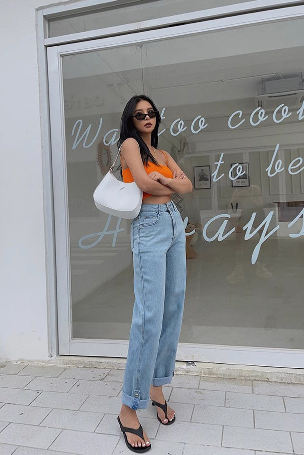 Spaghetti Straps Sleeveless Tank Tops Fitted Cami Tee Shirts