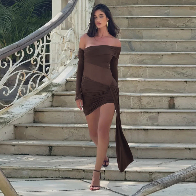 Juana Asymmetric Wrap Dress - View 2