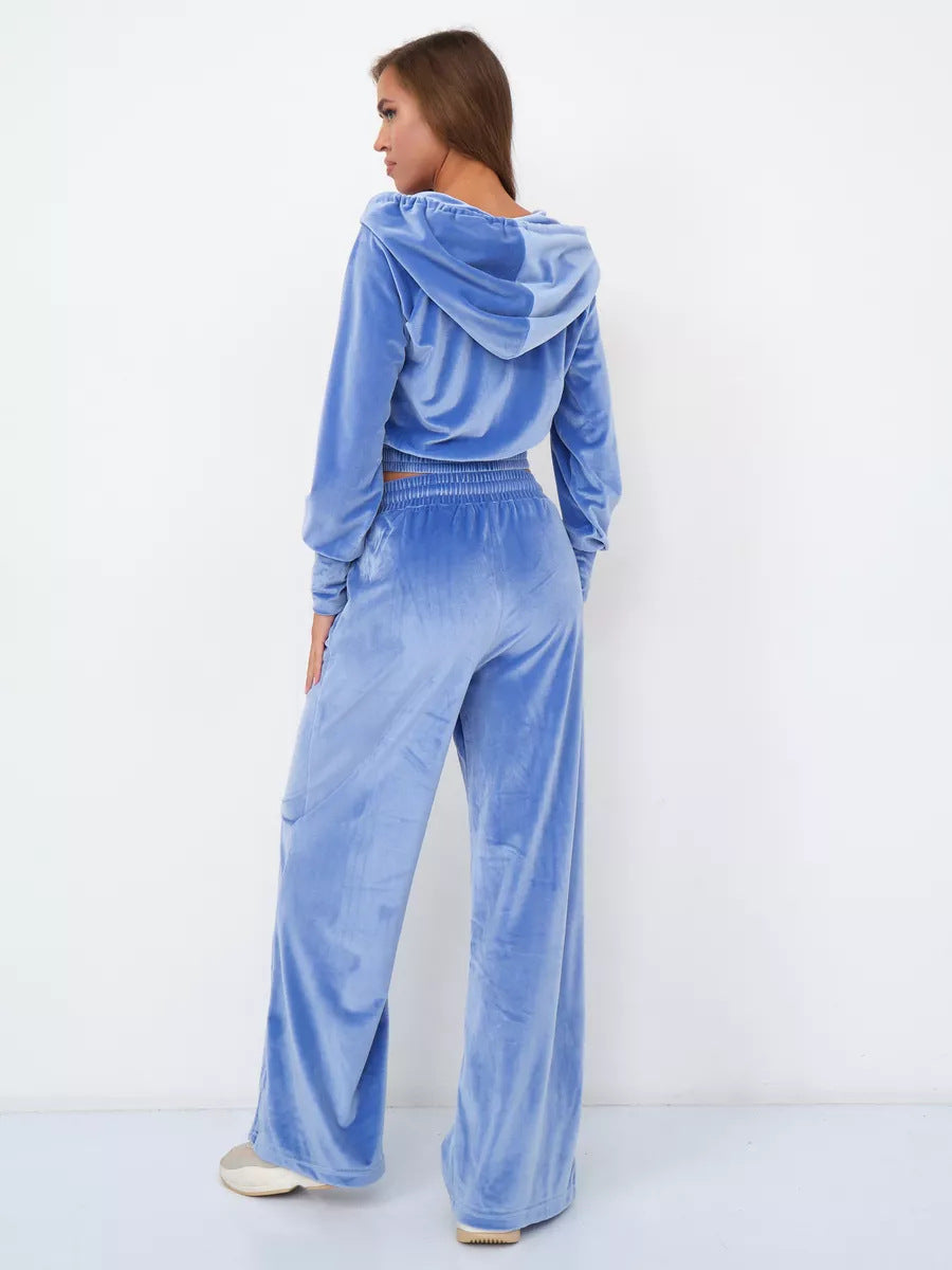 ShoptheCIC Minimalist Fleece Hoodie and Sweatpants Set