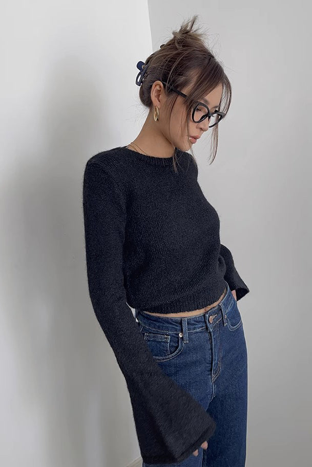 Orro Shop Rib-Knit Long Sleeve Sweater for Timeless Style