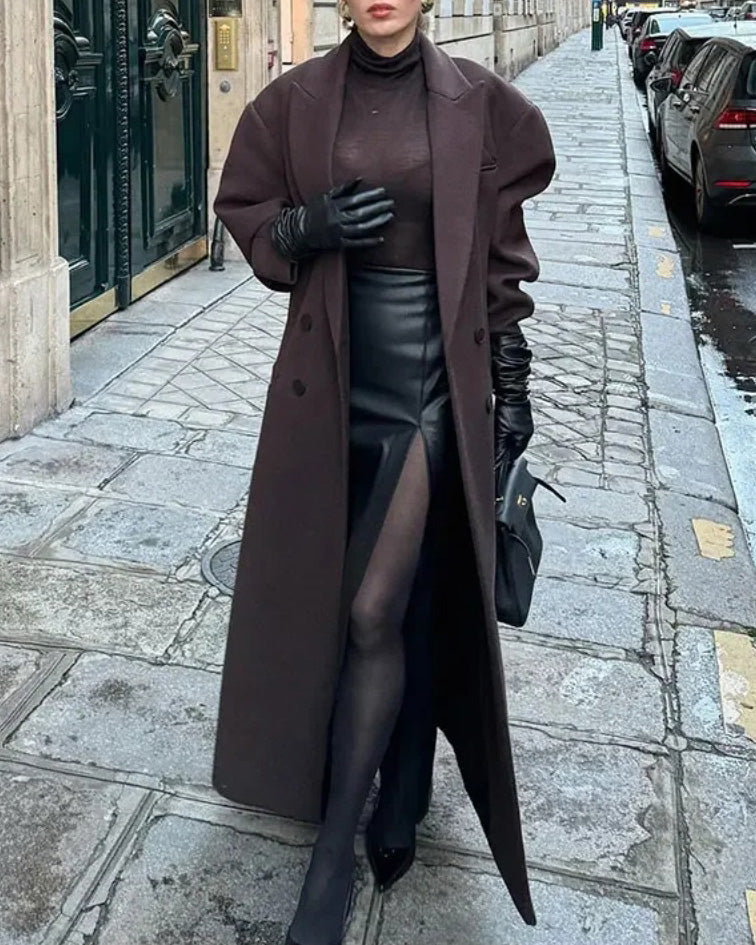 ShoptheCIC Double-Breasted Trench Coat for Timeless Style