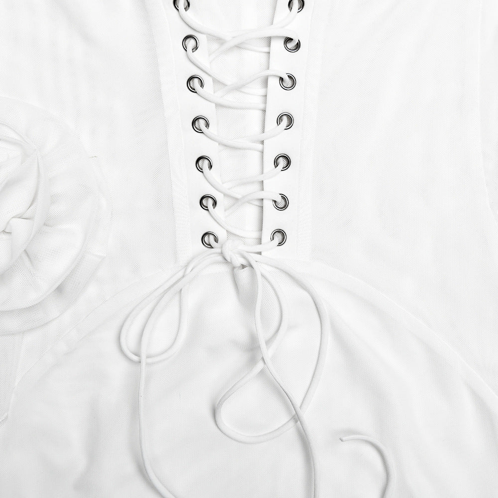 Lorene Mini Dress - White