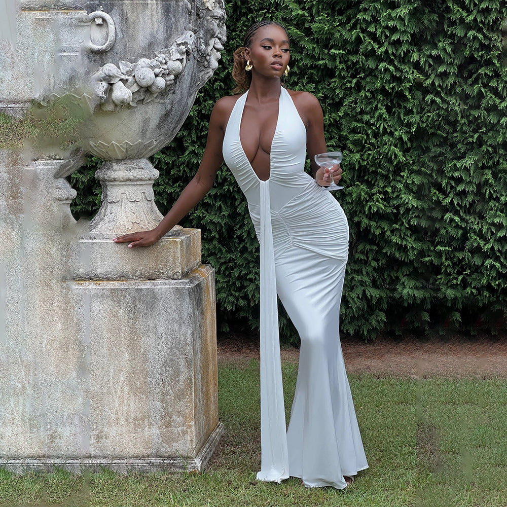 Aster Maxi Dress - White