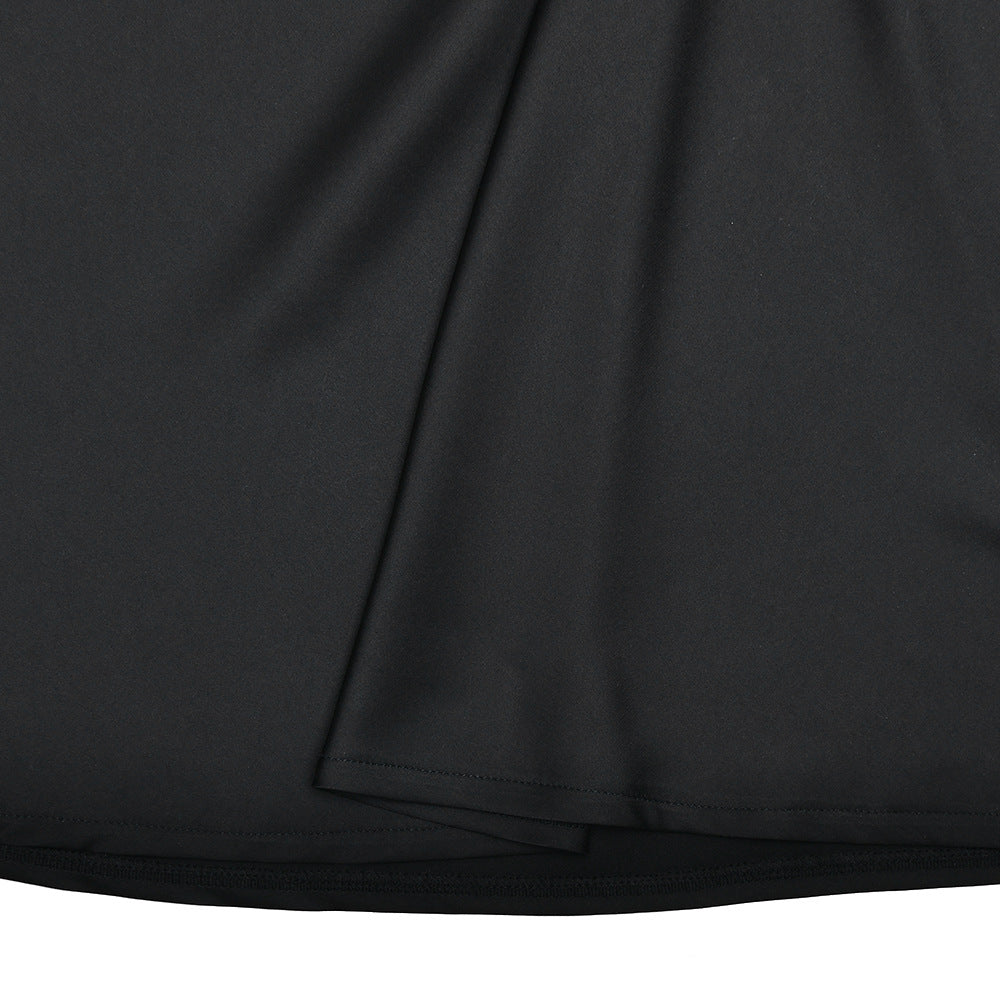 One-Shoulder Ruched Satin Bias Column Maxi Dress 16