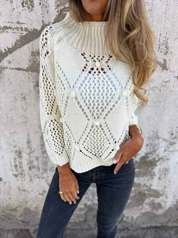 ShoptheCIC Loose Knit Sweater for Effortless Style