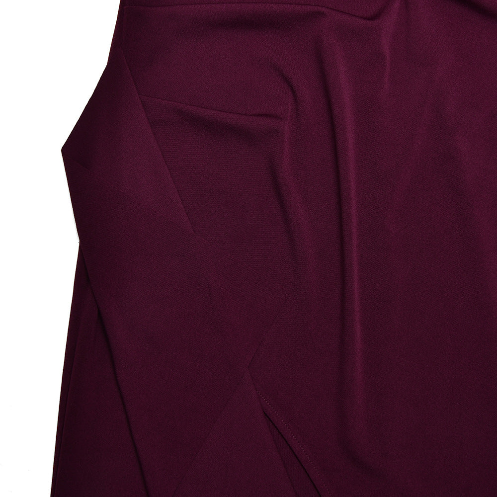 Nekoda Maxi Dress - Maroon