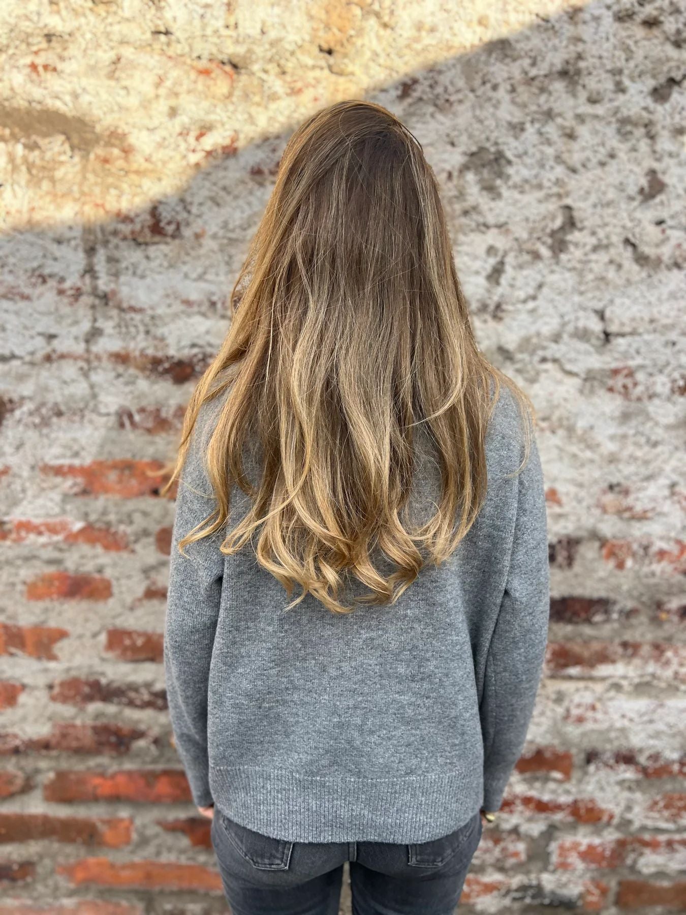 Loose Fit Stand Collar Sweater in Solid Color for Comfort