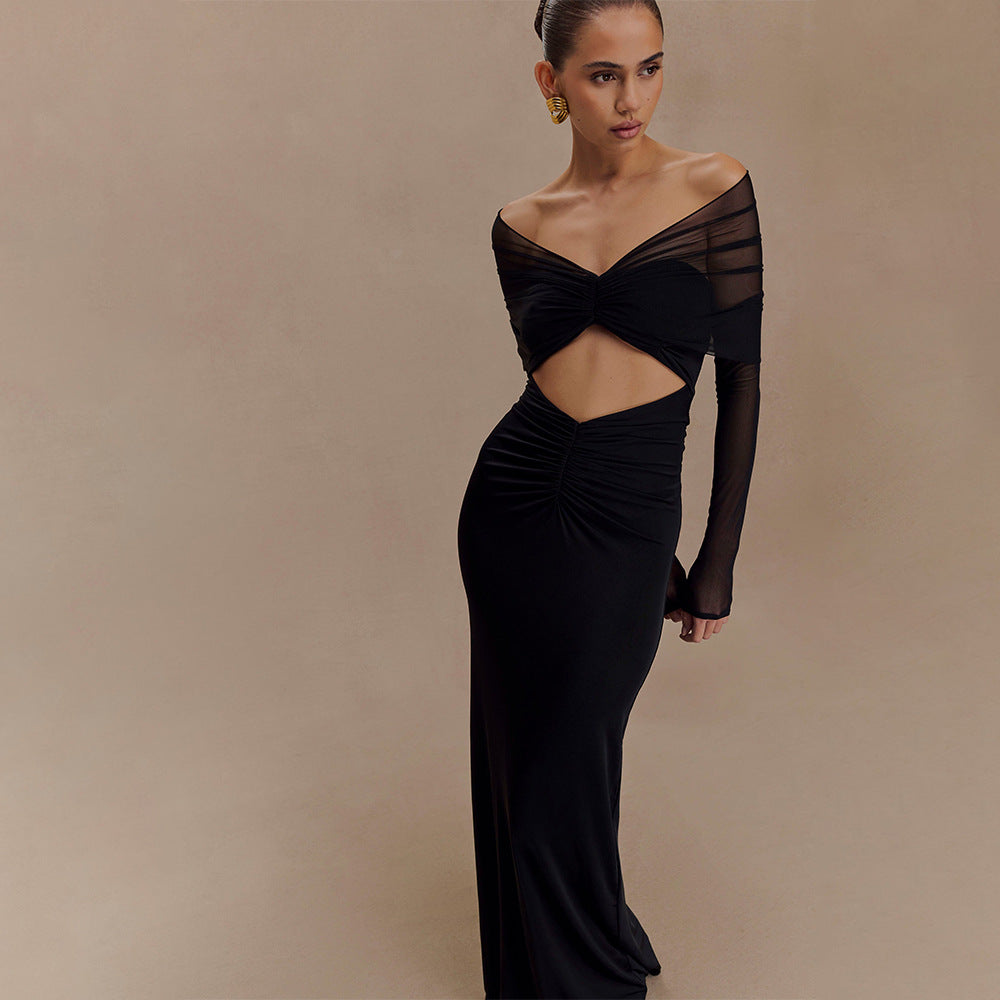 Siela Maxi Dress - Black