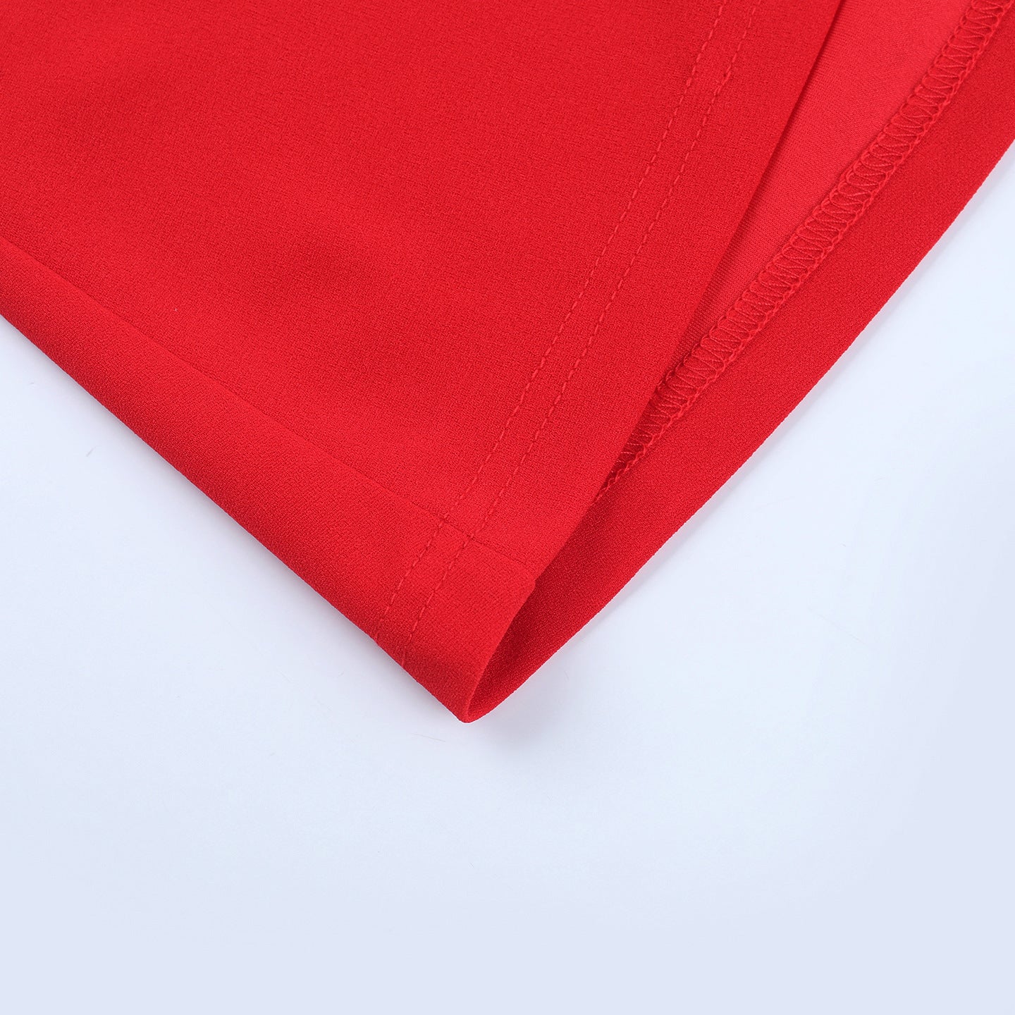 Carnes Midi Dress - Red