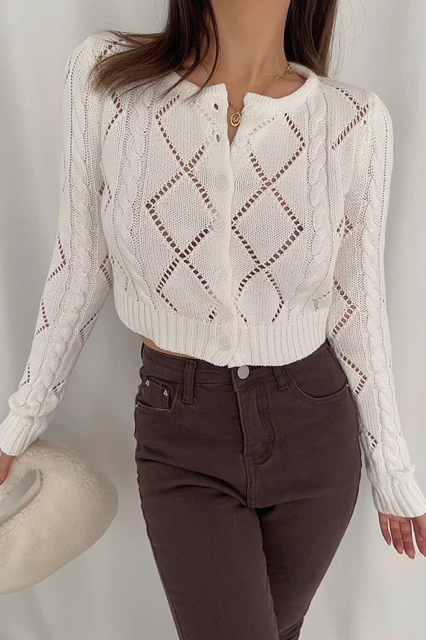 Chic Open Front Cardigan Sweater for Effortless Style