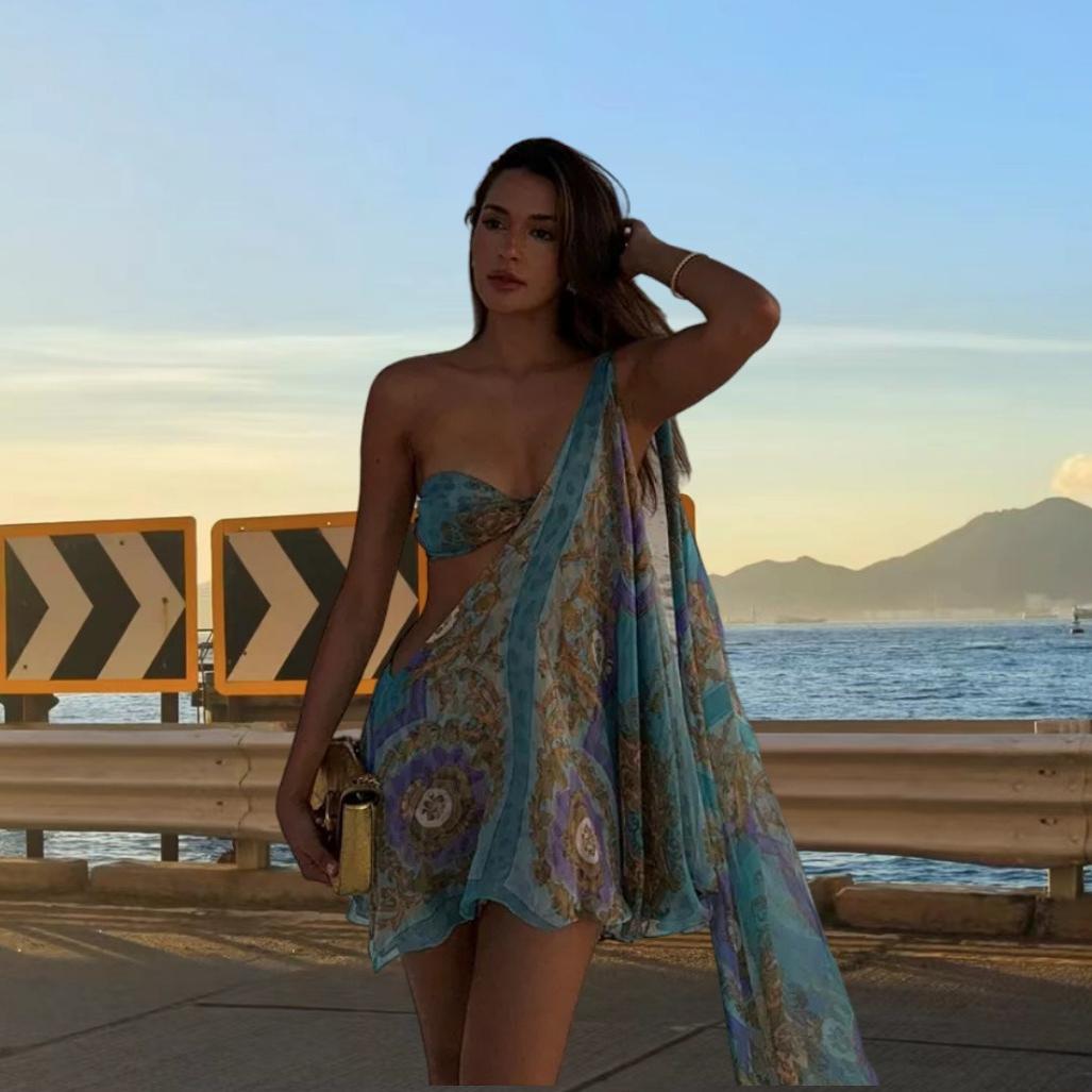 Off-Shoulder Party Evening Gown Dress