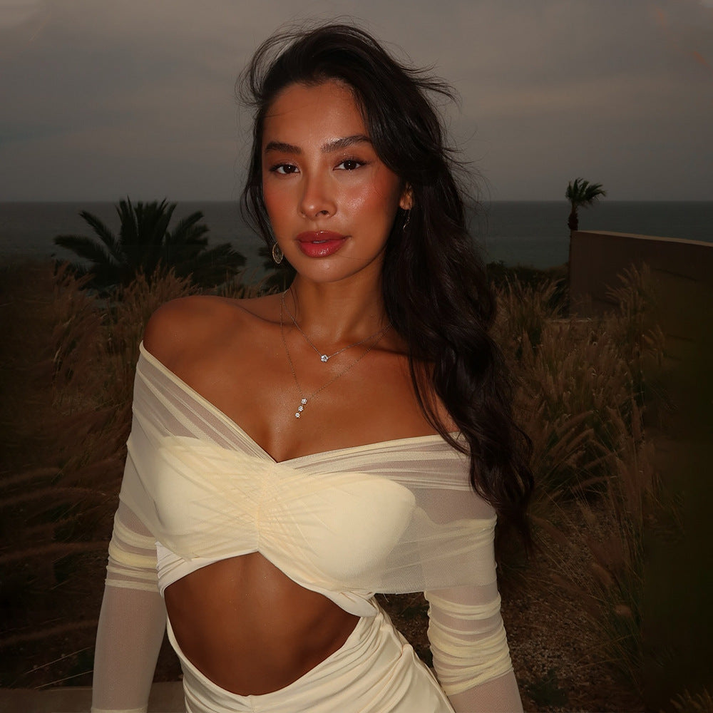 Siela Maxi Dress - Yellow