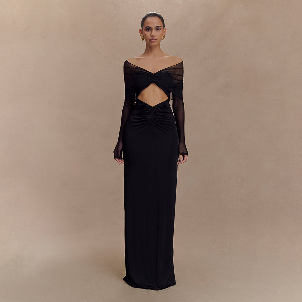 Siela Maxi Dress - Black