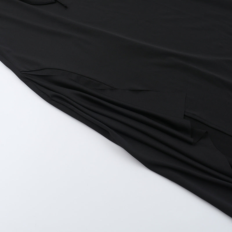 Irish Slit Dress - Black