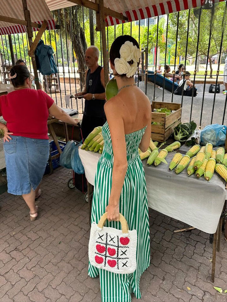 Damaris Midi Dress - Green