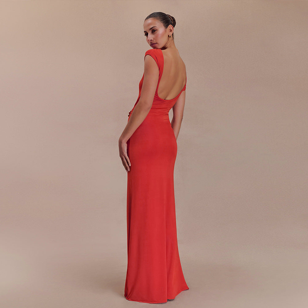 Gentry Maxi Dress - Orange