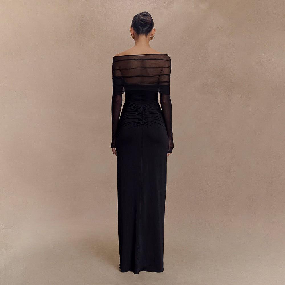 Siela Maxi Dress - Black