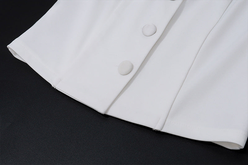 Hadid Co-ord - White