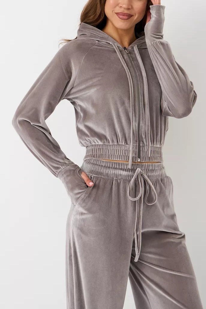 ShoptheCIC Minimalist Fleece Hoodie and Sweatpants Set