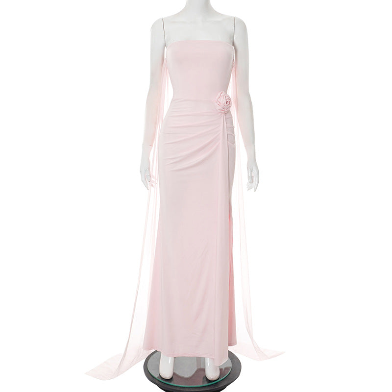 Zinnia Maxi Dress - Pink