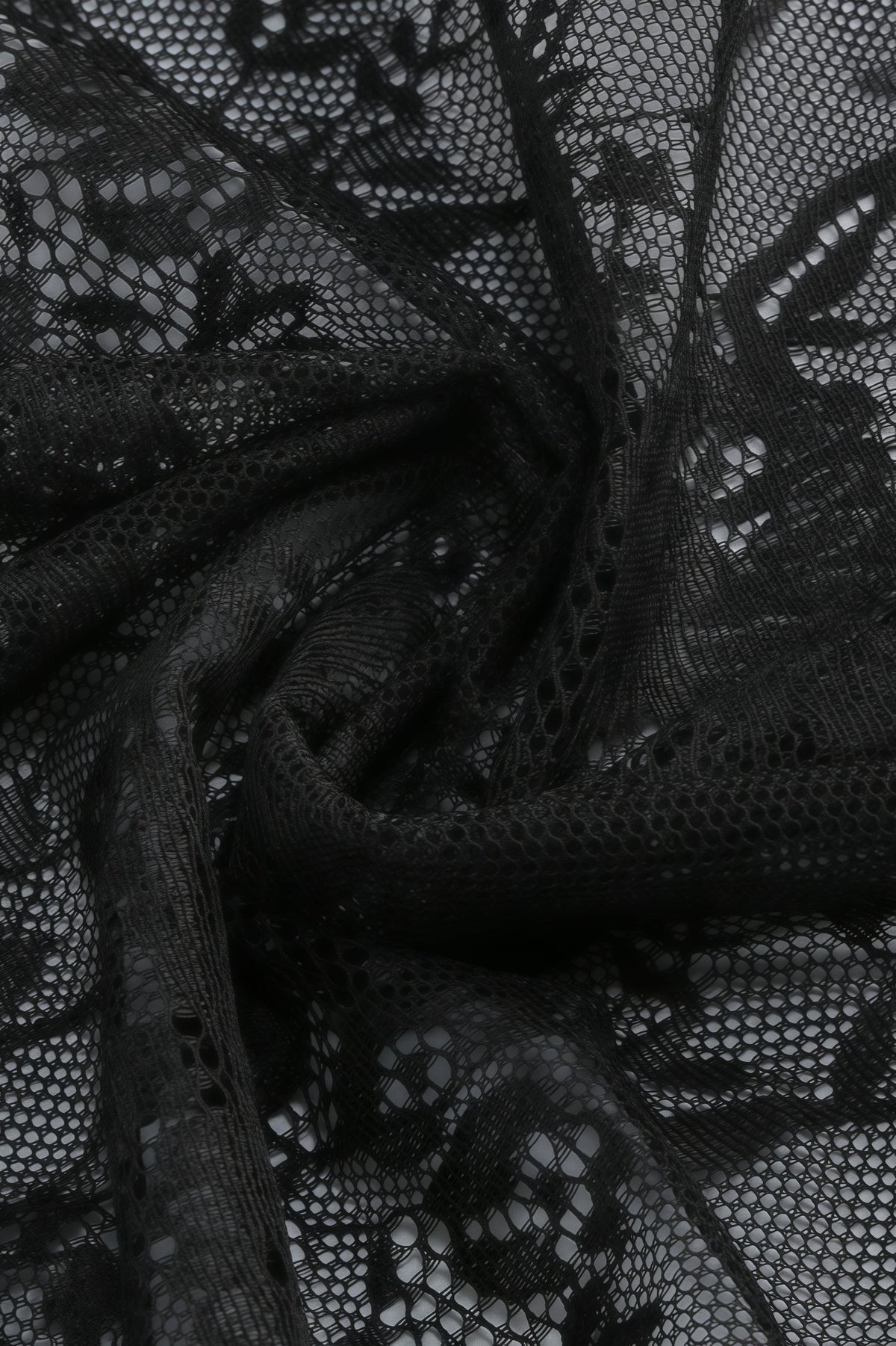 Barrs Sleeveless Strappy Lace Mini Dress - View 9