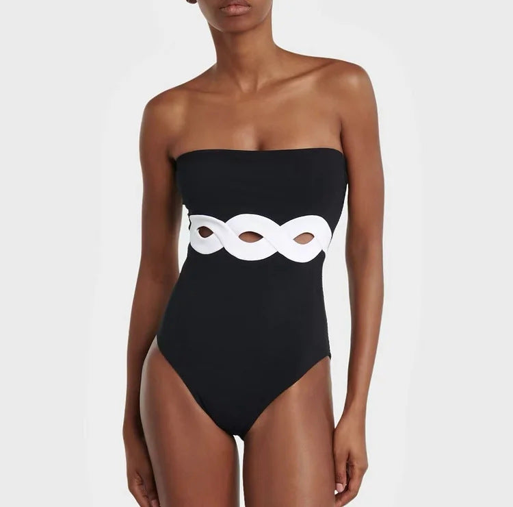 Infinity Tube Swimsuit - Black