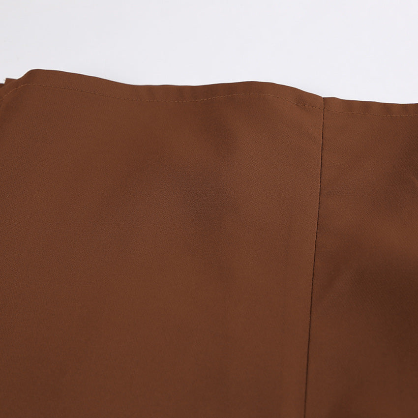 Freya Co-Ord Set - Brown